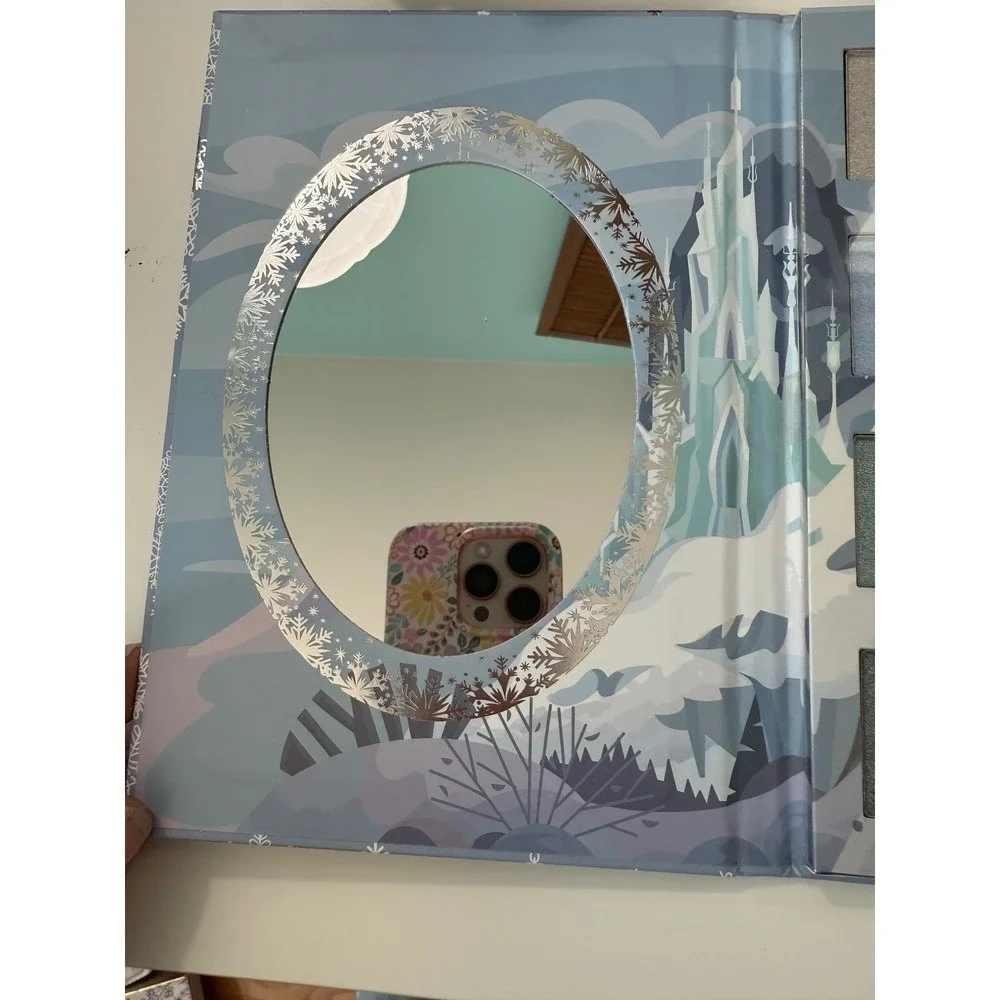 Disney Frozen Blue Eyeshadow Palette Shimmer Matte Makeup Collector NIB